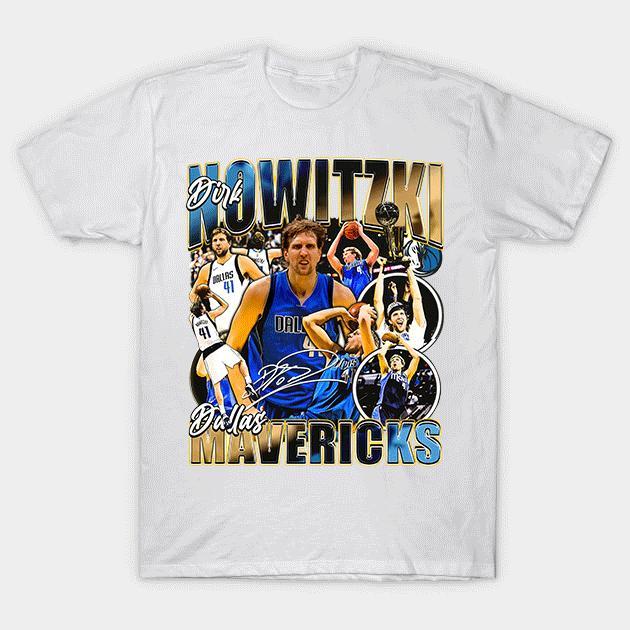 Vintage 90s Graphic Style Dirk Nowitzki T-Shirt, Basketball T-Shirt, Sport Unisex T-Shirt, Sweatshirt, Hoodie