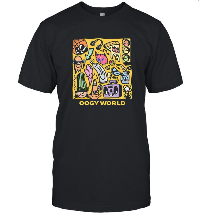 Oogy World Graffiti Box shirt
