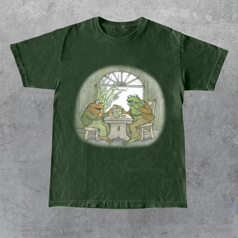 Frog 90s Vintage Graphic Shirt, Nostalgia Toad Tee, Nature Shirt, 2000s funny Frog T-Shirt, Frog Lovers, Vintage Unisex Adult Cotton Tee