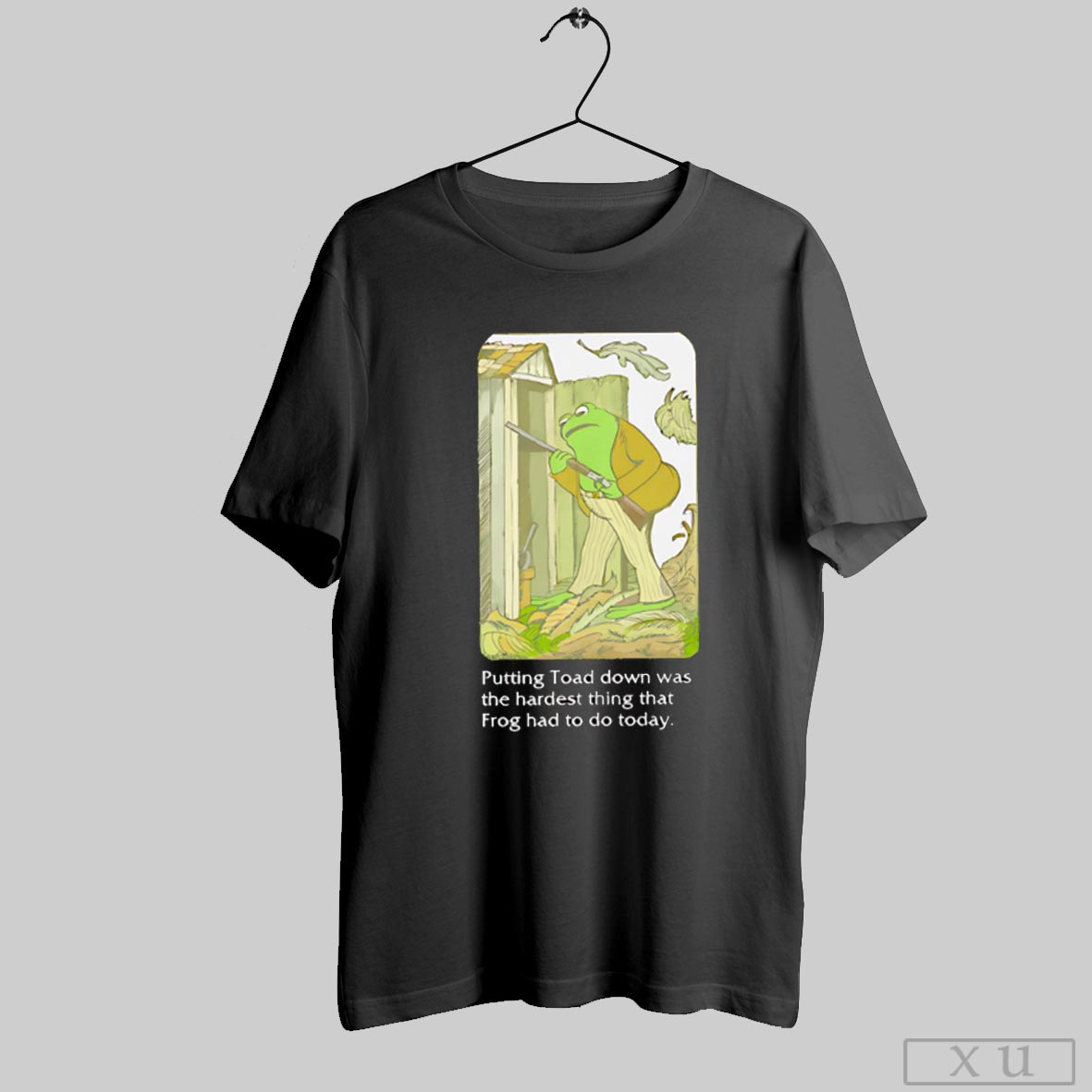 Putting Toad Down Was The Hardest Thing That Frog Had To Do Today Shirt