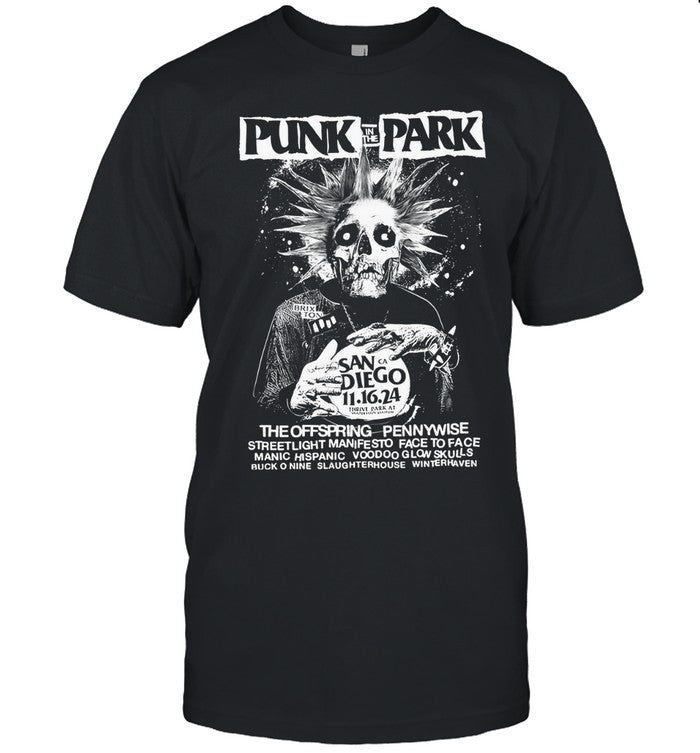 Punk In The Park San Diego CA Nov 16 2024 Event shirt