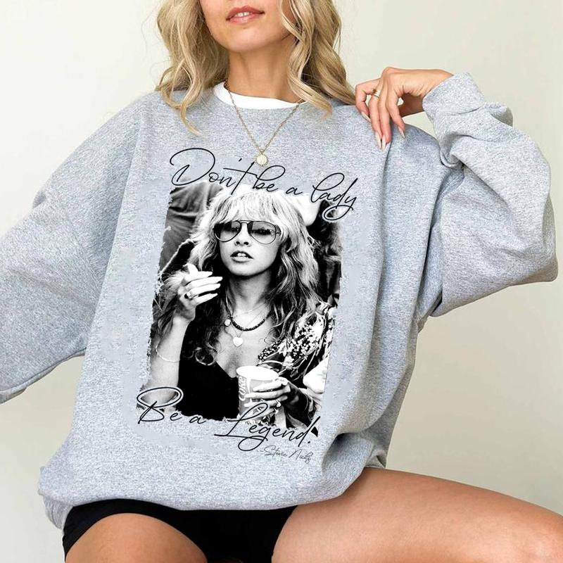 Don't be a Lady be a Legend Shirt, Famous Artist Quote, Band Shirt, Concert Shirt, Festival Outfit, Gift for Her