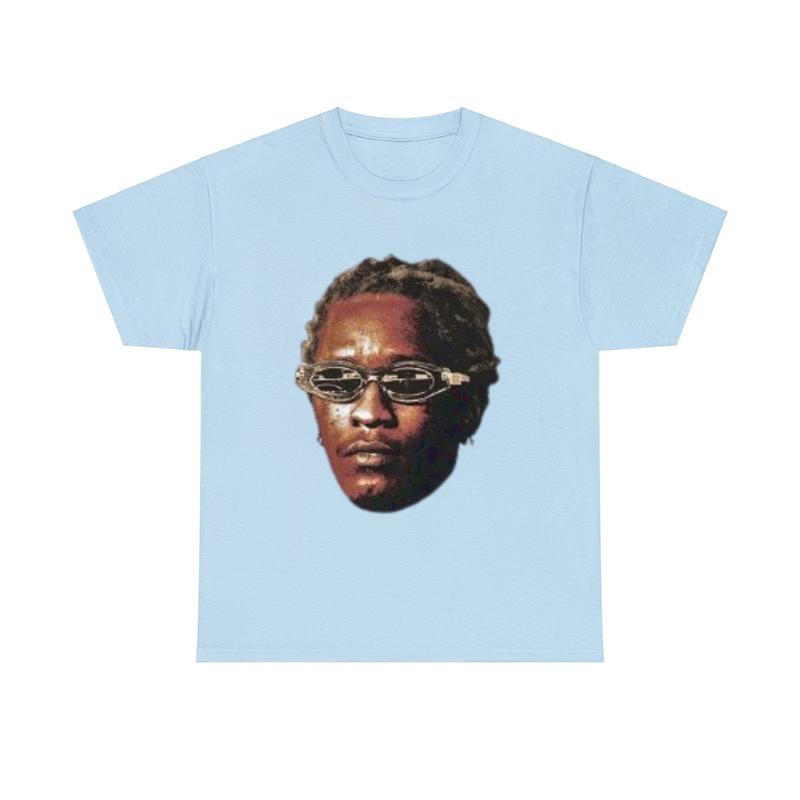 YOUNG THUG T-SHIRT, Rap Tee Concert T-Shirt, Kanye Thugger Slime Season Green Rare Hip Hop Graphic T-Shirt, Vintage Unisex Shirt