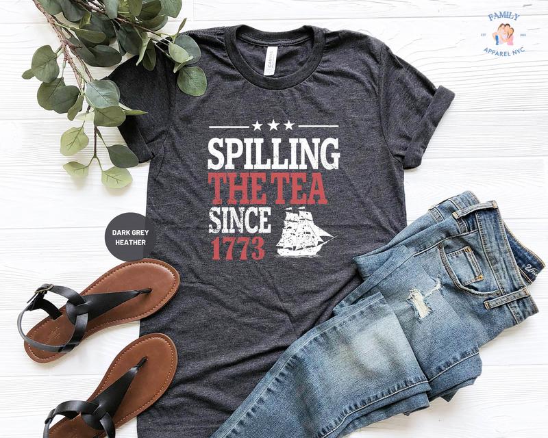 Spilling The Tea Since 1773 Shirt History Teacher Gift Funny History Teacher T-shirt History Lover Gift sweater and hoodie