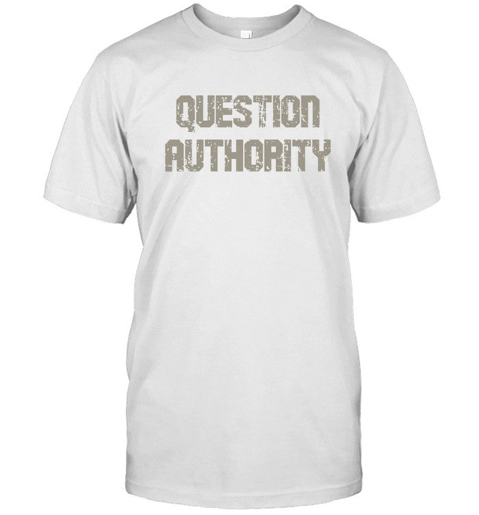 Mavs Mark Cuban Question Authority Limited Shirt
