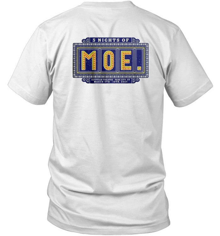 Moe Egyptian Theatre Park City, Utah Mar 10, 2024 Shirt