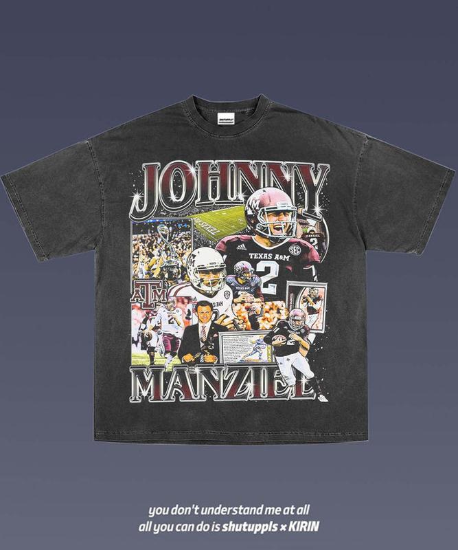 JOHNNY MANZIEL 1.0 Graphic Tee American Football Gift For Fan