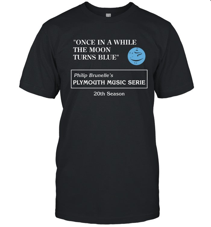 Limited Evan Peters Once In A While The Moon Turns Blue Shirt