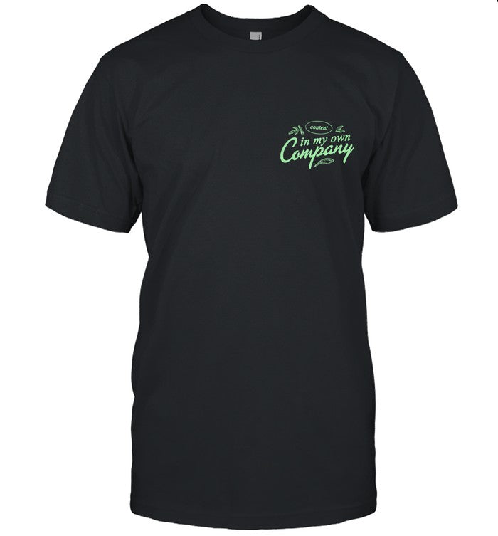 Otto By Kris Content In My Own Company Shirt New
