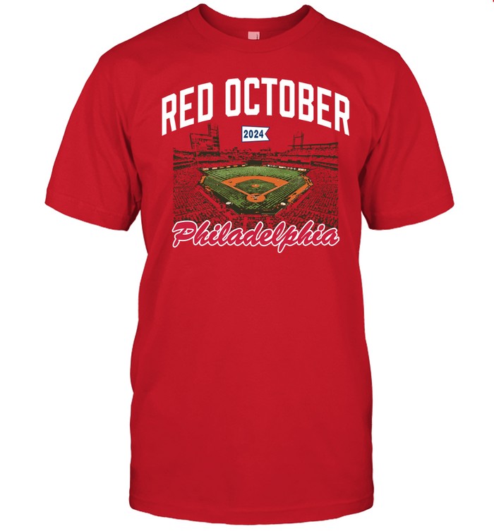 Max Dolente Red October Philadelphia T-shirt