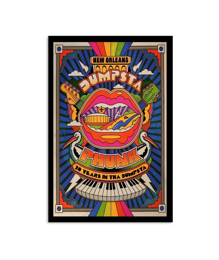Poster 20 Years In Tha Dumpsta' Dumpstaphunk 2023 Poster