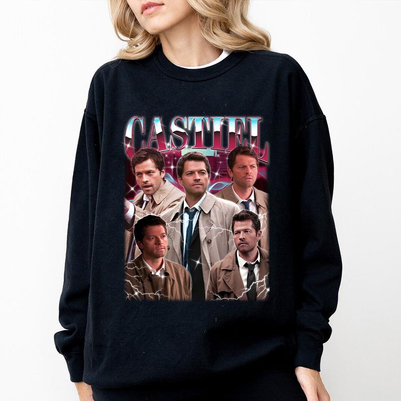 Castiel T Shirt, Vintage Castiel T Shirt, Gift For Woman and Man Unisex T-Shirt Sweatshirt HoodieQuotes Casual Cotton