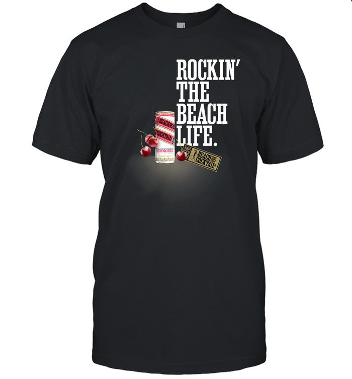 New Sammy Hagar Red Rocks SBBCO Rockin The Beach T Shirt