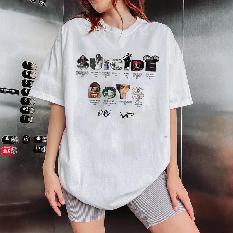 B Boys Band Shirt For Tour, Grey Tour Day Tee, Cotton Shirt Outfit For Men Women