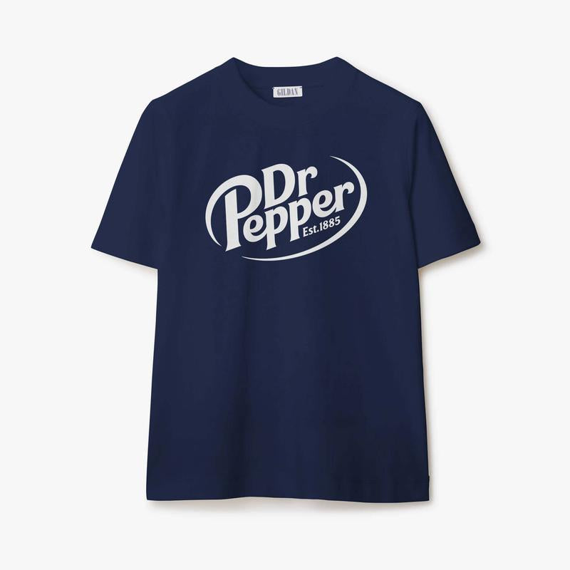 Dr. Pepper Unisex T-Shirt, Sweatshirt, Hoodie Available in Sizes S-3XL Crewneck Classic