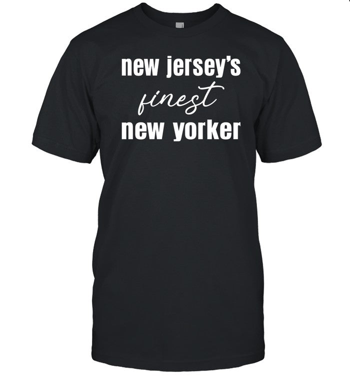 Irene Anna Wearing New Jersey's Finest New Yorker Shirt