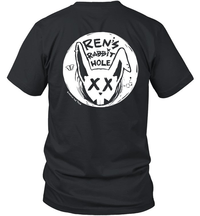 Renmakes Rabbit Hole Black 2024 T Shirt
