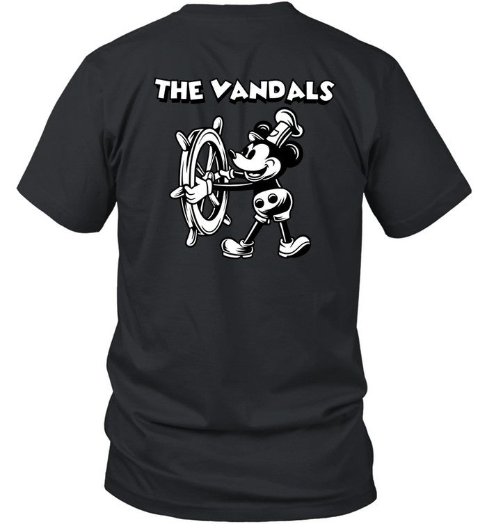 New T Shirt The Vandals Mickey Zip Up