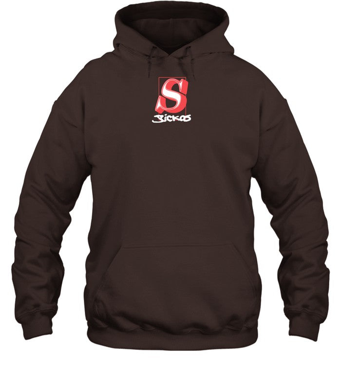 Sickos Store Sickos Serif Hoodie