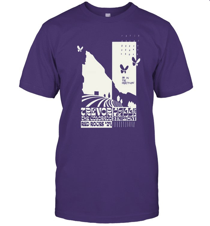 Red Rocks Set List Trevor Hall 2024 T-Shirt