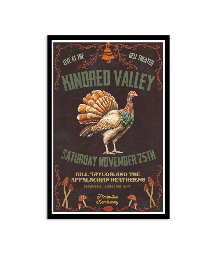 Kindred Valley with Bill Taylor, The Appalachian Heathens, Daniel Chumley Nov 25, 2023 Live at the B