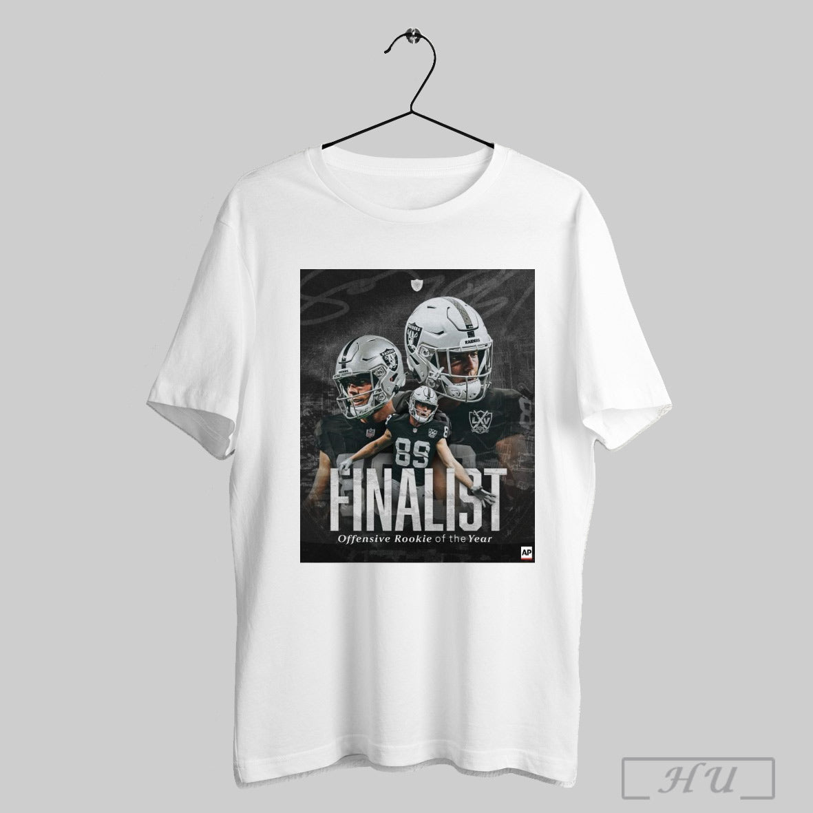 Poster Las Vegas Raiders Brock Bowers Ap Offensive Rookie Of The Year Award Finalist T Shirt Sweatshirt Poster
