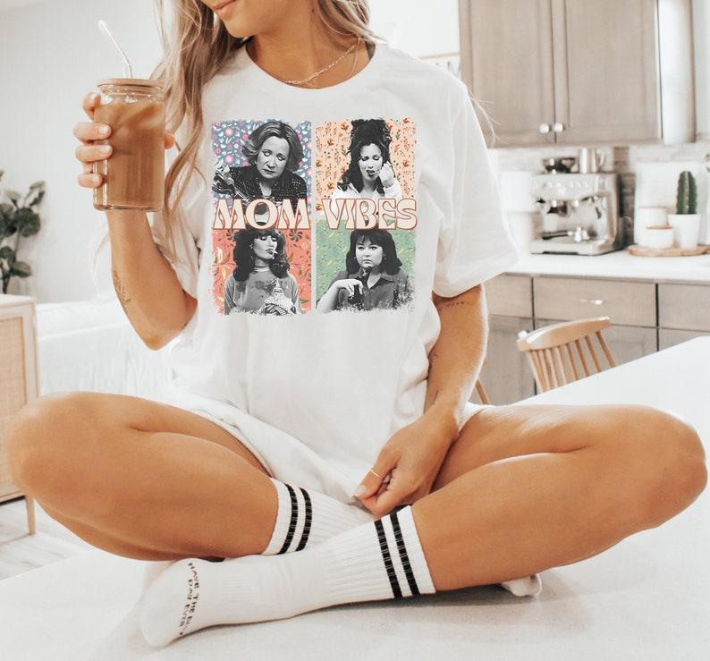 Mom Vibes Shirt, Funny Mom Shirt, Mom Life Shirt, Trendy Funny Mom T-Shirt, Retro Mother Shirts, Mother's Day Gift, Cool Mom Gifts sweater and hoodie