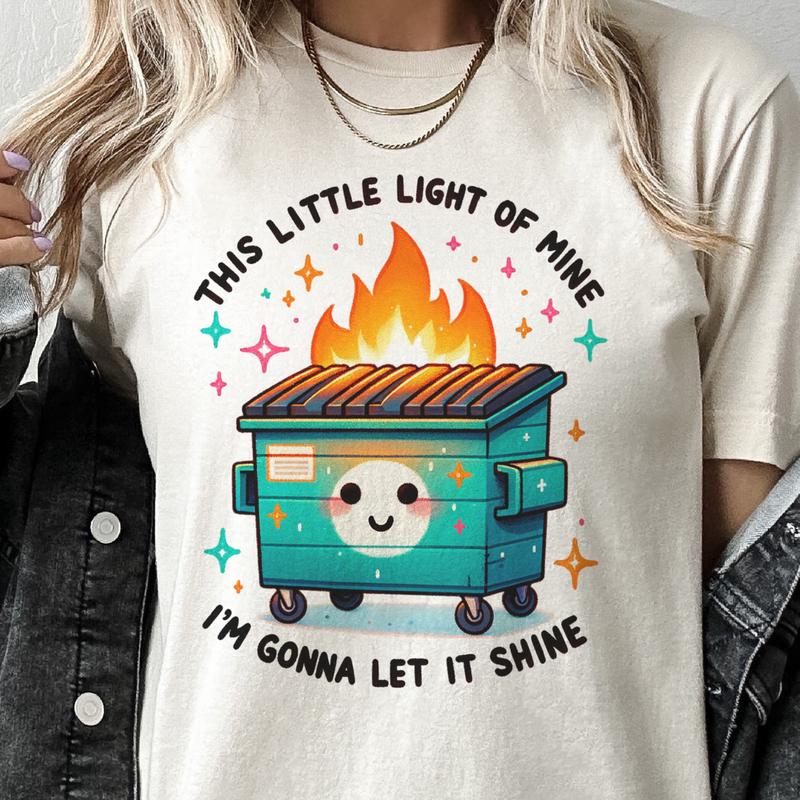 Little Ray Of Pitch Black SunshineTshirt Skull Just Dill With It Pickle Tshirt Little Light Dumpter Fire Tee Ice Queen Skull Tshirt Tshirt Funny Wor