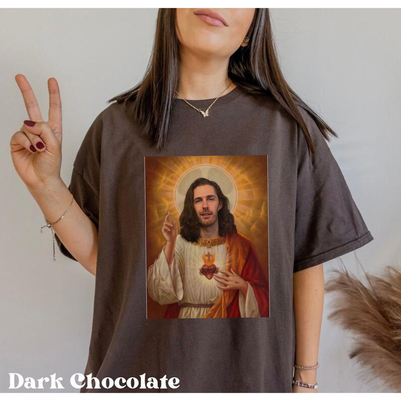 Jesus Shirt, Hozier Tshirt, Hozier Jesus Shirt, Unreal Unearth Tour Shirt, Wasteland Baby, Hozier Merch Top Womenswear Underwear Lady Comfort Streetw