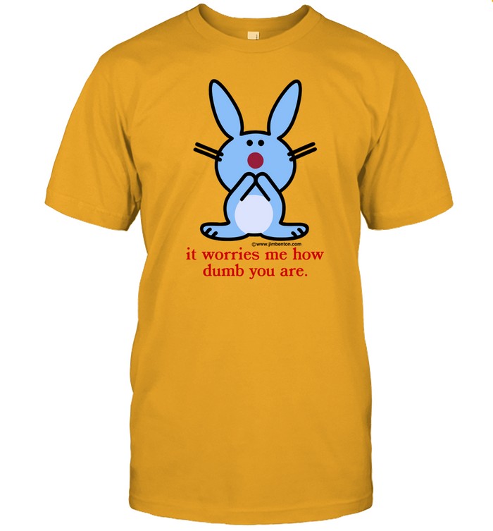 Shirt It Worries Me How Dumb You Are
