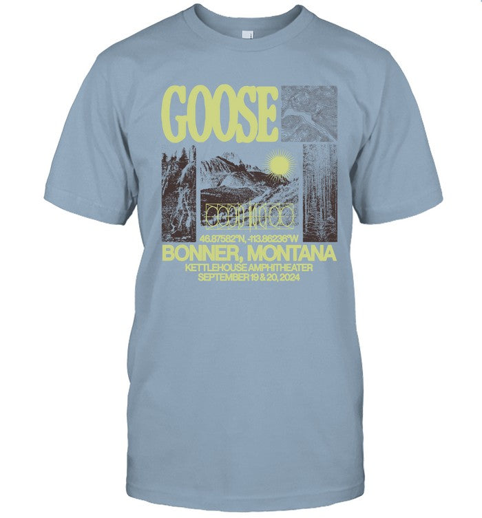 T-Shirt Goose KettleHouse Amphitheater Bonner, MT September 19 & 20, 2024