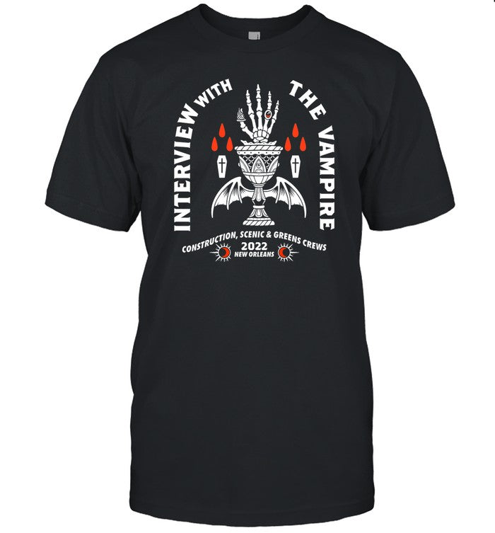 Interview With The Vampire Construction Scenic & Greens Crews Shirt