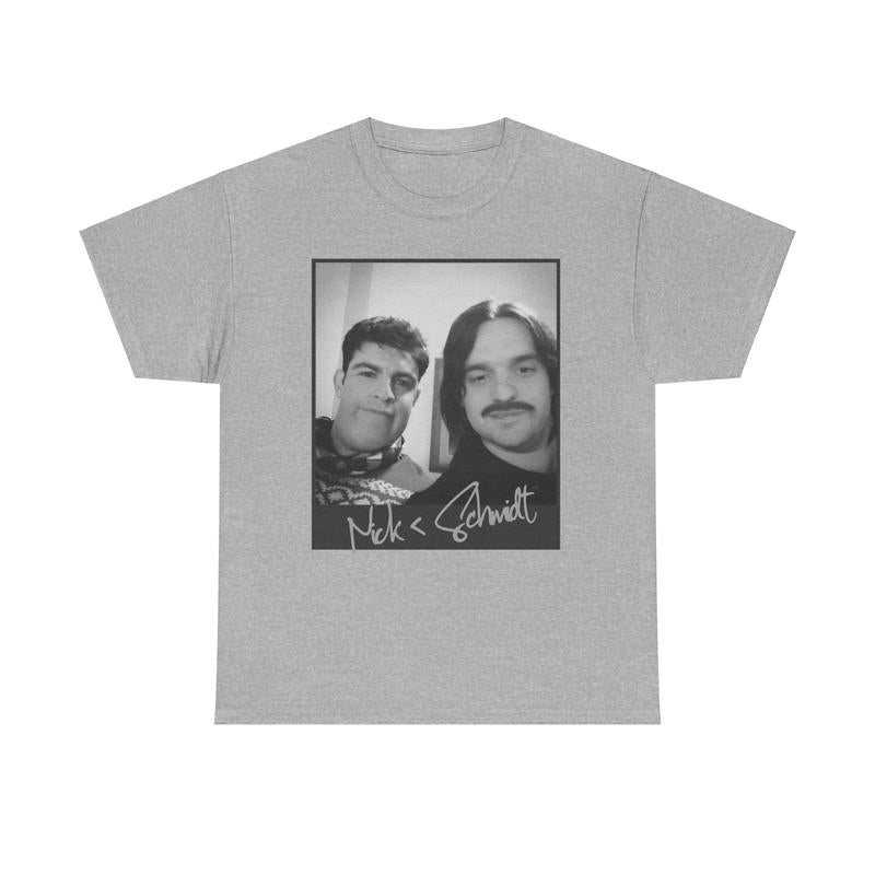 Nick Miller & Winston Schmidt College Selfie V1 T-Shirt Vintage New Girl Movie Shirt Nick and Schmidt the Pepperwood Chronicles Gift Merch
