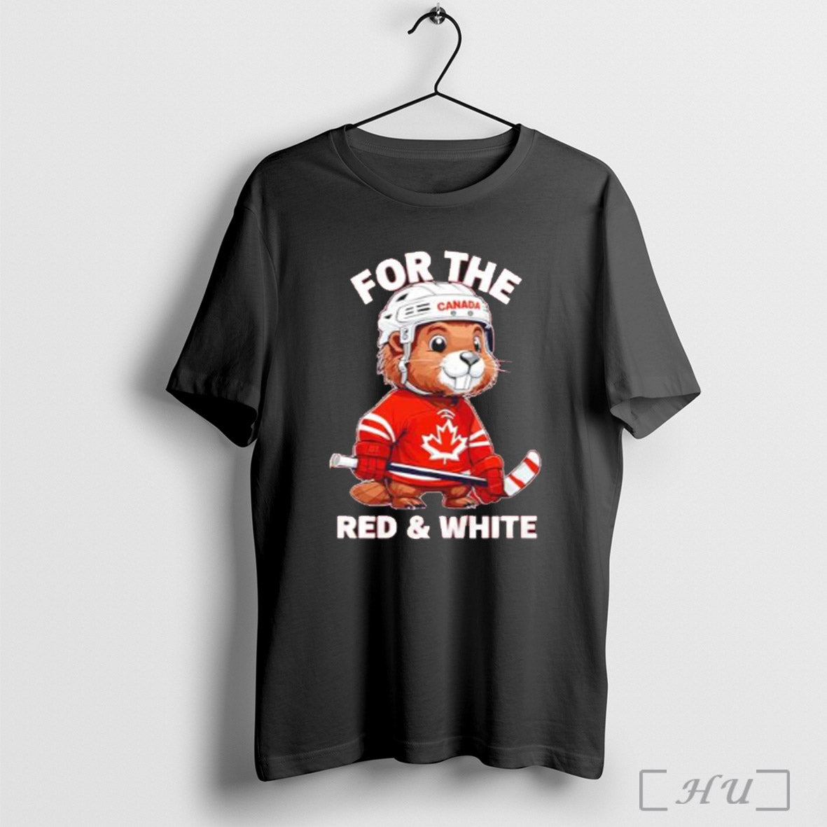 Premium For The Red White Canada Hockey Mascot T Shirt Sweatshirt