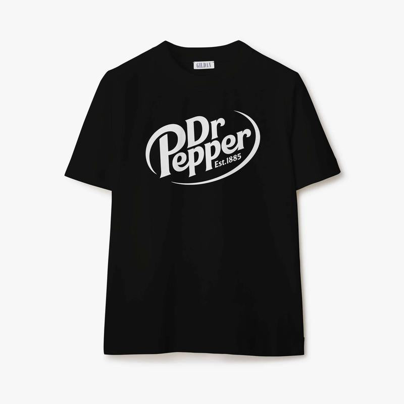 Dr. Pepper Unisex T-Shirt, Sweatshirt, Hoodie Available in Sizes S-3XL Crewneck Classic