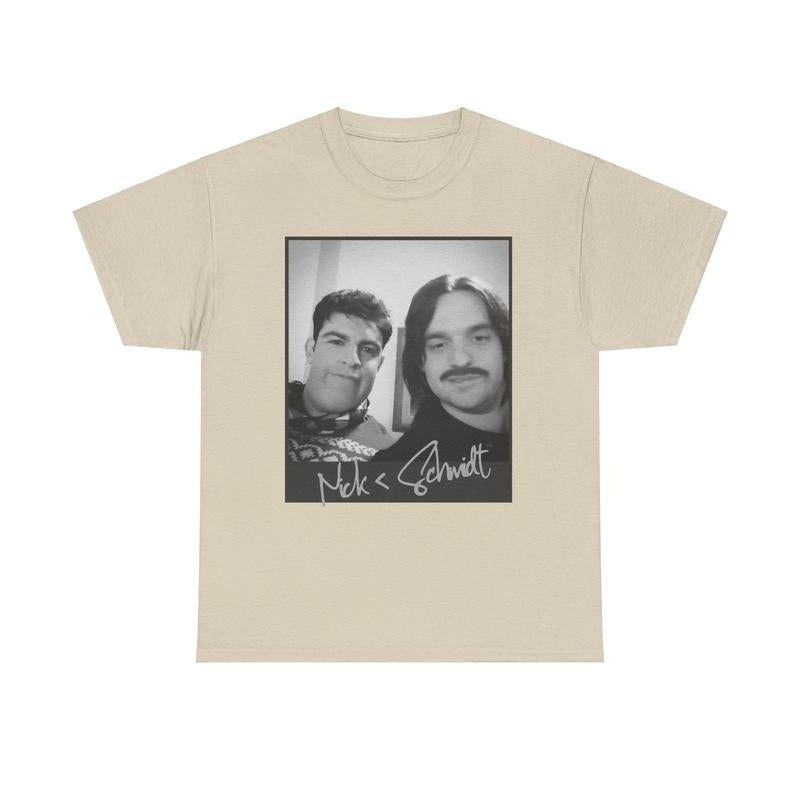 Nick Miller & Winston Schmidt College Selfie V1 T-Shirt Vintage New Girl Movie Shirt Nick and Schmidt the Pepperwood Chronicles Gift Merch