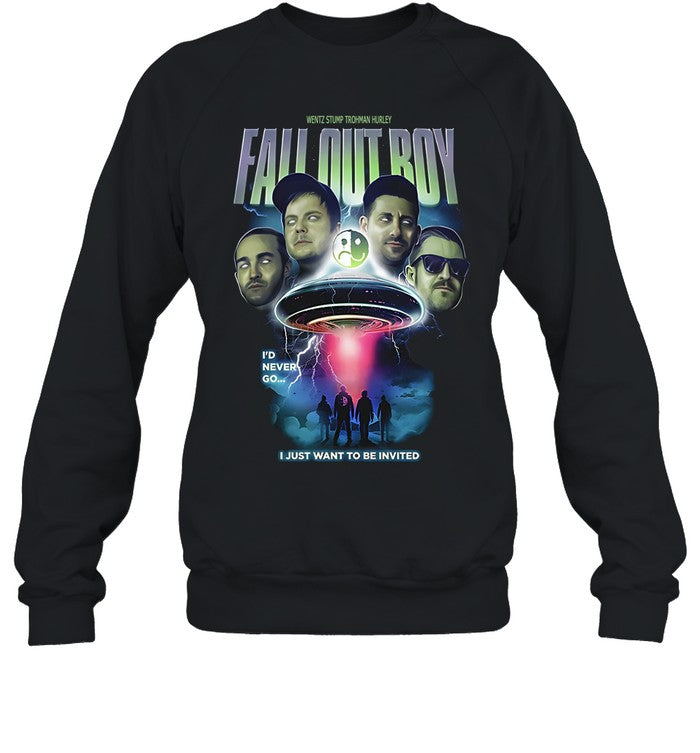 FALL OUT BOY LIMITED EDITION INVITED HALLOWEEN 2023 SHIRT