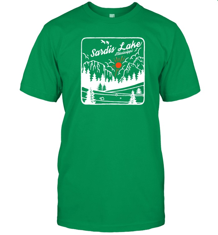 Limited Sardis Lake Souvenir Fishing Shirt