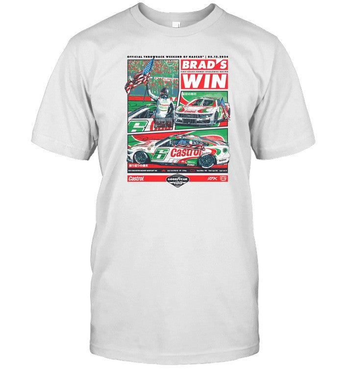 Rfkshop Brad Keselowski 2024 Darlington Win Shirt