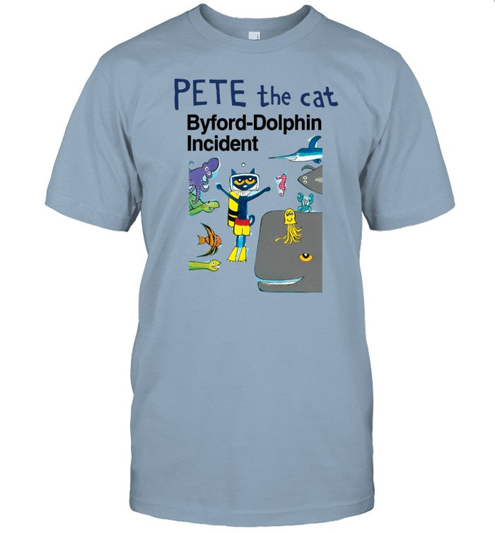 Pete The Cat Byford-Dolphin Incident Shirt