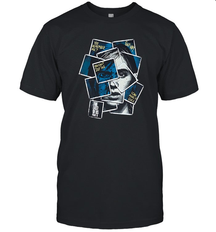 T-Shirt The Last Of Us Part II Ellie Collage