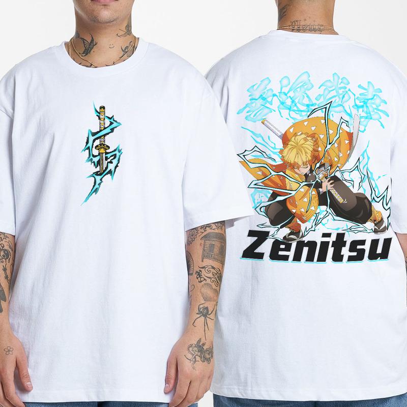 Zenitsu Thunder Breathing T-shirt, Demon Slayer Shirt, To the Hashira Training shirt, Demon Slayer t-shirt, Kimetsu no Yaiba To the Hashira Training