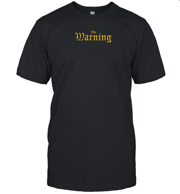 T-Shirt The Warning Gold Logo Limited
