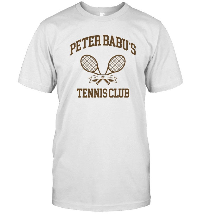 Peter Babu's Tennis Club T-Shirt