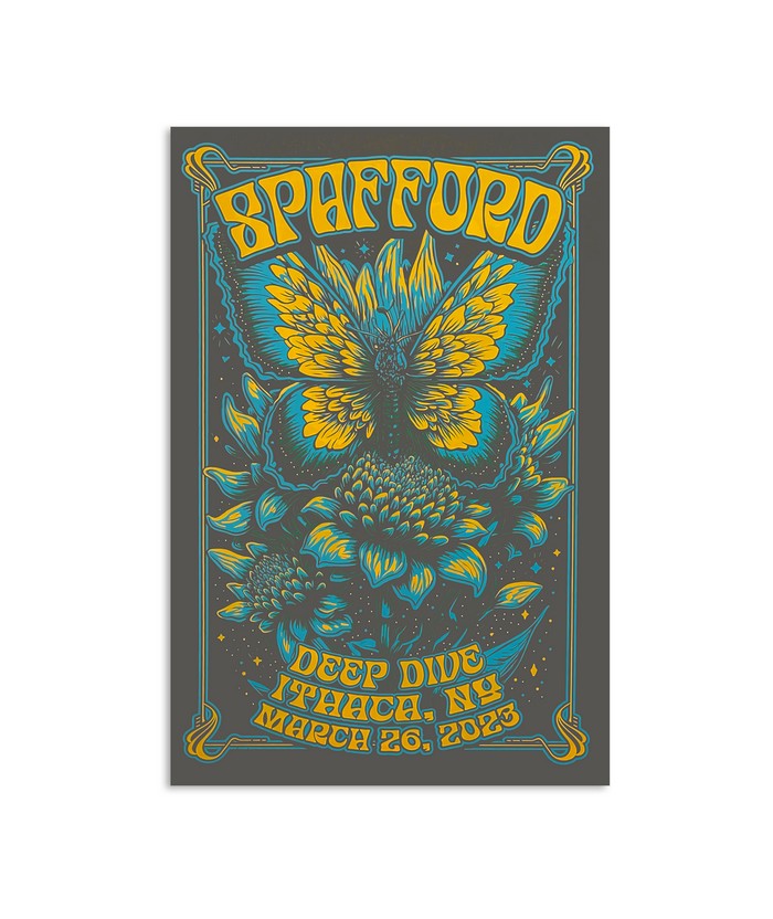 Limited Spafford March 26, 2023 New York, Deep Dive Ithaca Poster