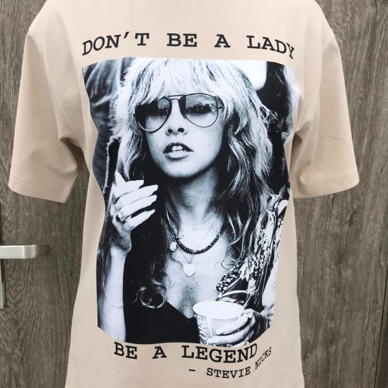 Vintage Don't Be A Lady Shirt . Casual Collar Comfort Cotton Comfort Cotton