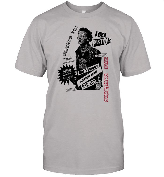 Sex Pistols Something Else Sid Vicious Action Man Crewneck Sweatshirt