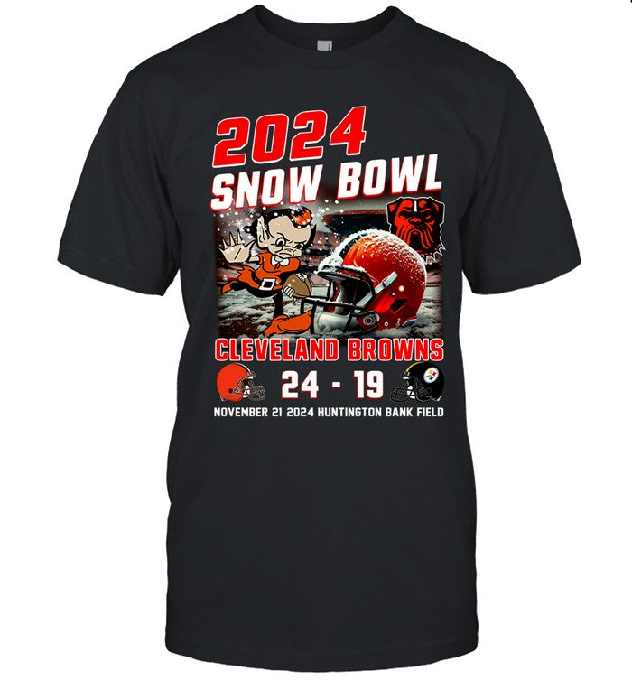 2024 Snow Bowl November 21 Browns 24-19 Steelers Limited Shirt