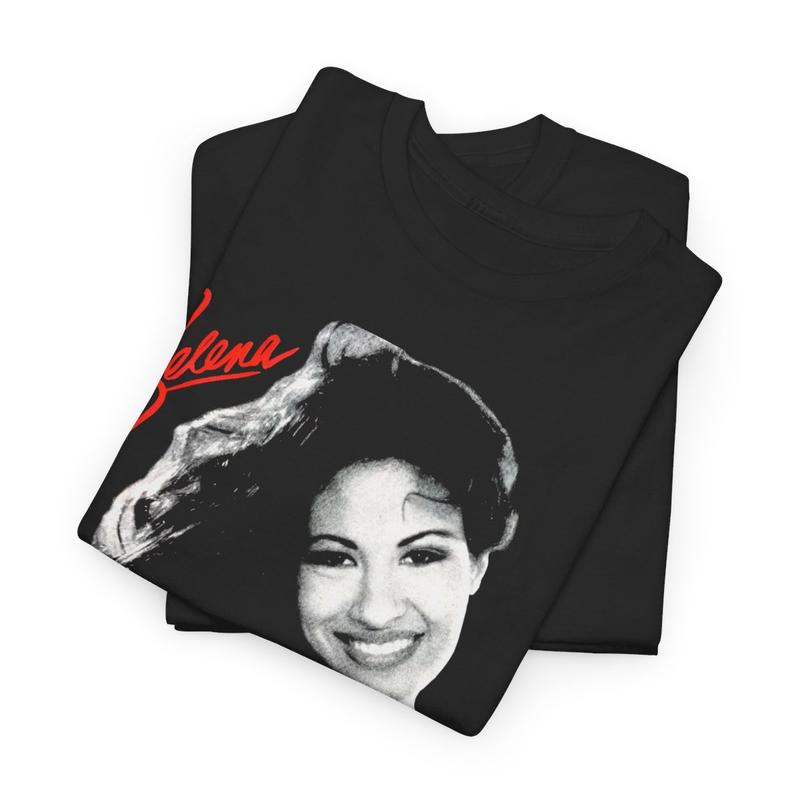Selena T-shirt Selena Quintanilla Cotton Unisex Shirt Menswear Tshirt