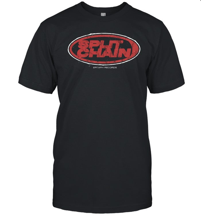 Limited Split Chain Red Logo Tee